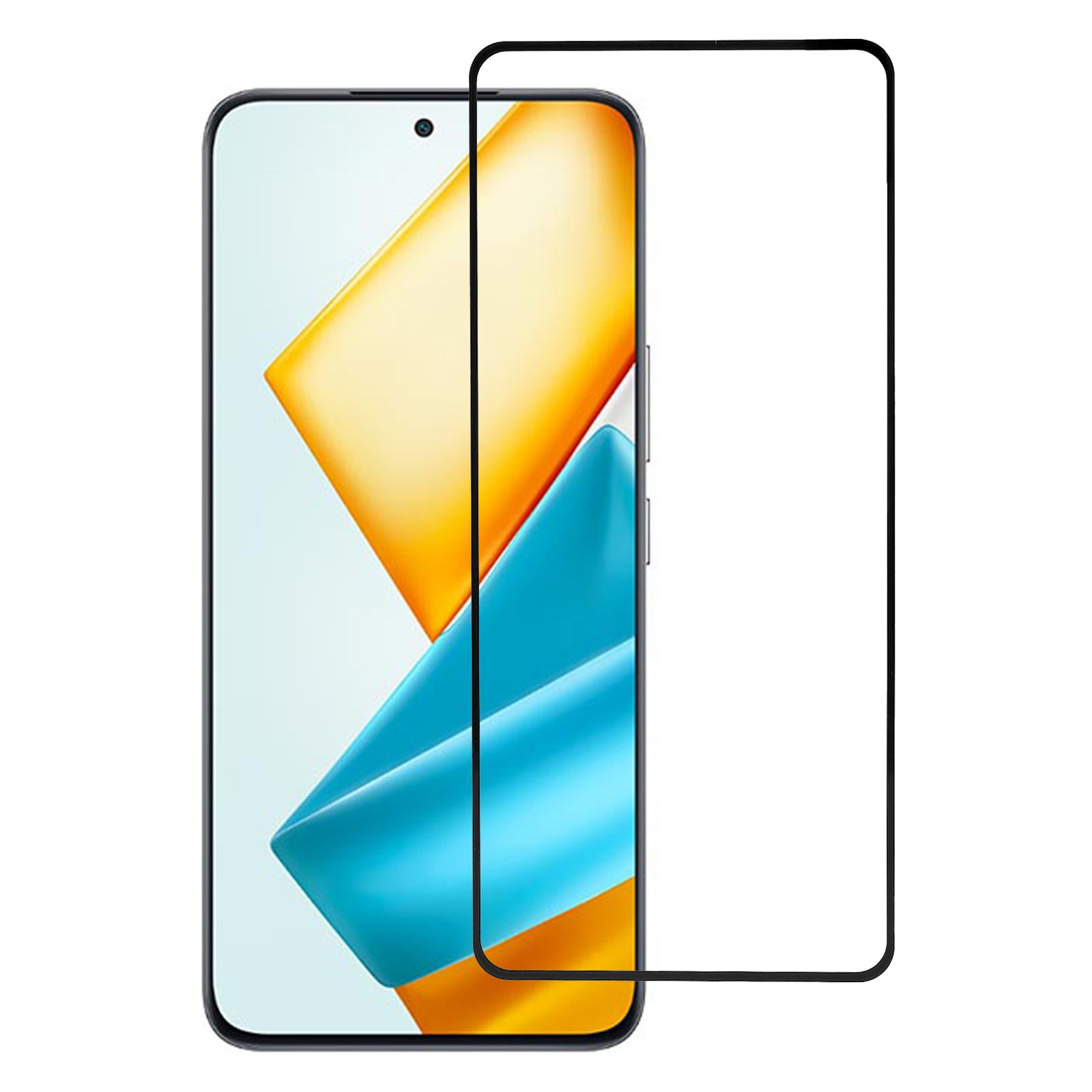 Screen Protector for Honor 90 GT 5G Tempered Glass Silk Printing Full Glue Film Screen Protector for Honor 90 GT 5G Tempered Glass Silk Printing Full Glue Film